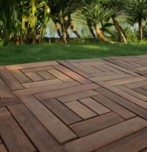 Kwila decking deck design